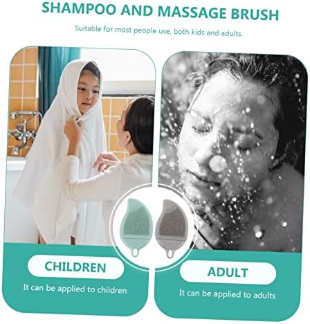 Doitool 6 PCs Shampoo Massage escova escova de escovas de cabelo pincéis para cabelos de cabelos de cabelos