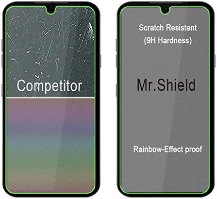 Mr.Shield [3-Pack] projetado para LG Harmony 4 [vidro temperado] [Japão de vidro com dureza 9H] Protetor de tela com substituição ao longo da vida