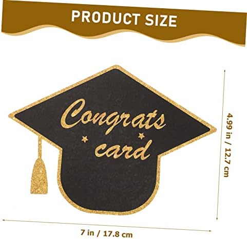 Nolitoy 30pcs graduação no convite de graduação desejos de graduação e cartões de conselhos cartões de desejos