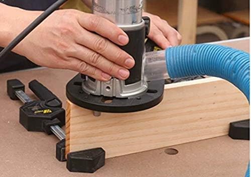 Gaosi Tools Universal Circle Cutting Jig para roteadores e aparadores de ranhura do círculo elétrico sem orifícios pré-perfurados