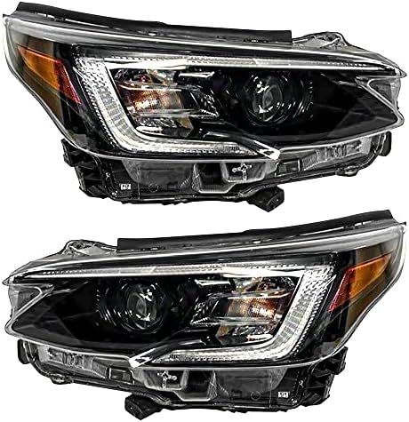 Novo par de faróis de LED rareelétricos compatíveis com o sedan da base do Outback Legacy Subaru, número 84002AN10A 84002AN11A SU2503172 SU2502172