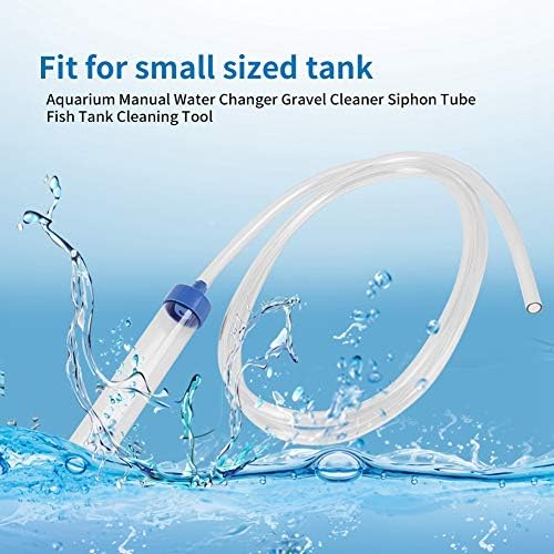 Manual do aquário Manual de água Cascível Limpador de água Filtro de água Sifão Tubo Tubo Ferramenta