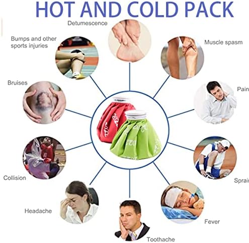Bolsa de gelo, bolsas de gelo, bolsas de gelo, terapias quentes e frias, alívio da dor reutilizável