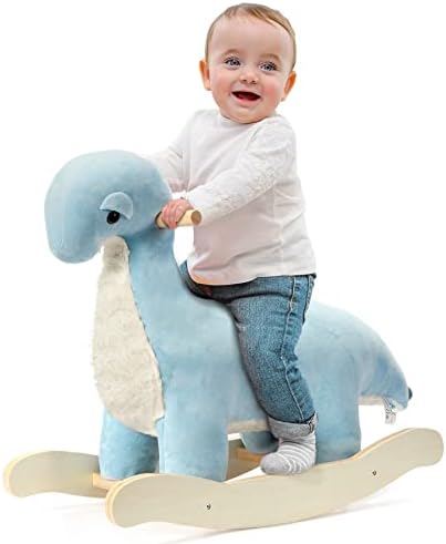 Labebe Baby Balking Horse Dinosaur Banking Horse Caminho Caminhão em Animal Toy para meninas e meninos
