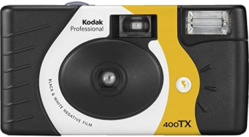 Pacote da câmera flash de uso único Kodak Tri-X 400 com pano de microfibra