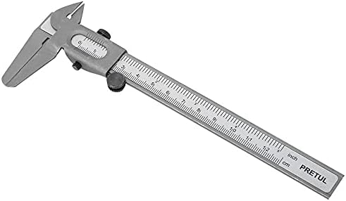 Slatiom 5in/6 inimingando ferramenta manual de metal de calibre vernier calibre alta ferramenta de medição precisa
