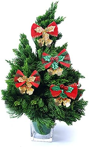 Fudao Christmas Bell Decoração do pingente de Natal Decoração de árvores Pingente de Natal Chavelieiro