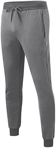 Calça masculina 42x34 Mens confortável calça de hip hop rastrear calças de treino de cor sólidas