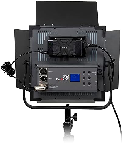 Fotodiox Pro LED P60-1X1 'Painel de luz de foto/vídeo bi-cor de 60W/vídeo