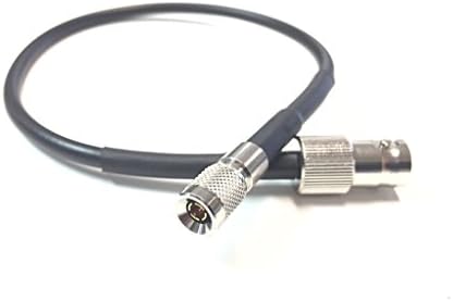 25 pés DIN 1.0/2.3 Masculino para BNC feminino HD-SDI 3G com mini cabo de extensão RG59 por conexão