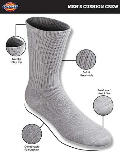 Dickies Big & Hall All All Lut Cushion Socks, tamanho do sapato: 12-15
