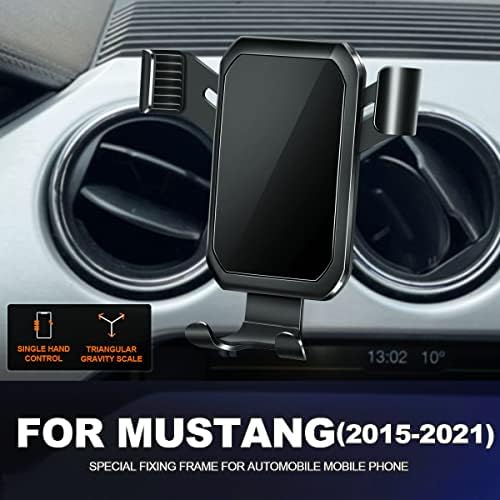 Titular do telefone FID para Ford Mustang 2015 2017 2018 2019 2020 2021 2022, Montagem do telefone