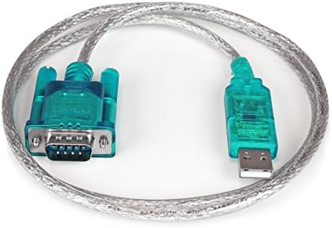 Startech.com 3ft USB a RS232 DB9 Cabo de adaptador serial - até 1 Mbps USB para conversor serial