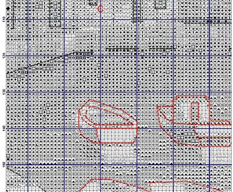 Kits coloridos de ponto cruzado de elefante, 14ct, linha de algodão egípcio 180x240 ponto, kits de ponto cruzado