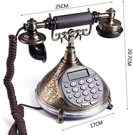 XJJZS European Antique Telefone Home Retro Telefone Fixo Fixo Telefone