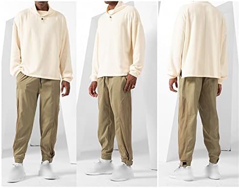 Menir molecote de lã de lã de lã Sweatershirts swetershirts de manga comprida camisa de pulôver leve