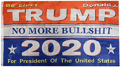 American por atacado Superstore reeleito Donald J Trump Não é mais besteira 2020 3x5 bandeira maga kag banner