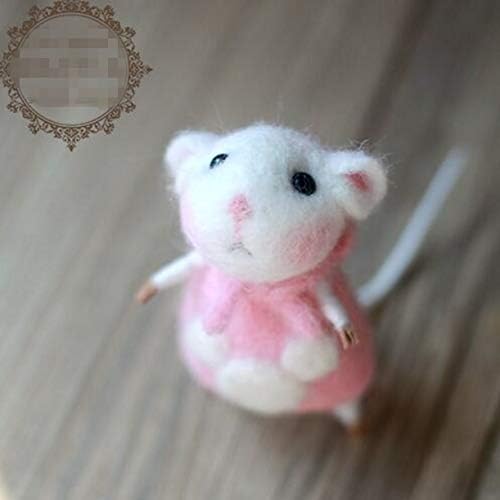 Alinsam 1 Conjunto de Kit de Felding Animal de Animal Diy com Ferramenta - Ratos Cute