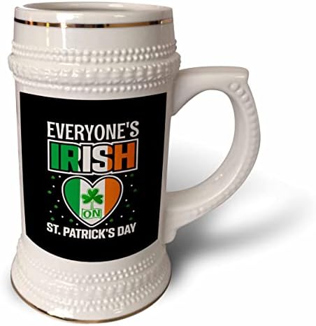 3drose todo mundo é irlandês St Patricks Day Shamrock Irish Band