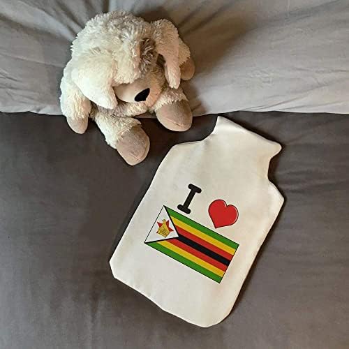 Azeeda 'eu amo tampa de garrafa de água quente do Zimbábue'