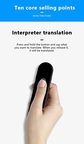 Dispositivos de tradução de idiomas clássicos 42 Recordadores de idiomas Bluetooth Translator portátil