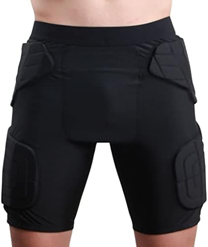 Bylia shorts acolchoados protetores quadril de quadril quadril e calcinha de proteção de proteção para patrimônio