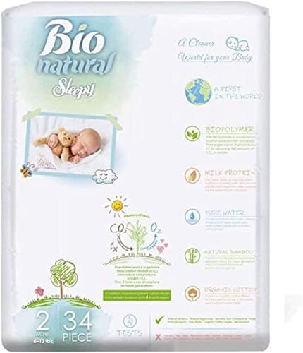 Soho, fraldas de bebês com sono bio-natural, feitos de algodão orgânico e extrato de bambu, conforto e secura final, indicador de umidade, vem com os lenços de bebê,