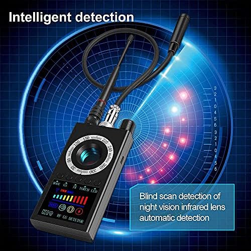 Detectores de câmeras ocultas Detector de bug Anti -Spy Detector Detector de câmera Finder GPS Detector GPS Sweeper Para GPS Electronic Lister