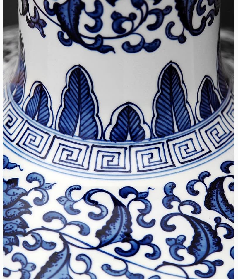 N/A Cerâmica pintada à mão Blue e branco Porcelana Decoração de decoração de decoração Clube de decoração