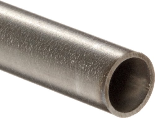 Aço inoxidável 316 tubulação hipodérmica, calibre 22, 0,028 OD, 0,0215 ID, 0,0035 Wall, 12 Comprimento