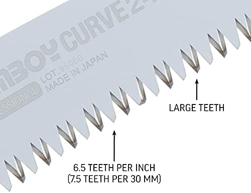 Lâmina de reposição sedosa apenas curva gomboy de 240 mm dentes grandes