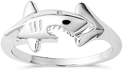 2023 Novo garoto Sterling Silver Silver Gold Bating Ping Ring Animal personalizado moda anel punk jóia filha namorada aniversario rosa anel