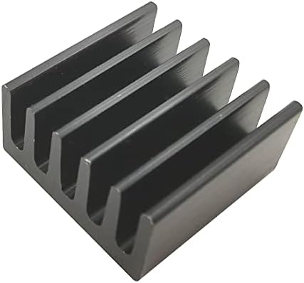 Magntek 10pcs Monixas de calor + fita adesiva condutiva 3M, mini -resfriador de calor de alumínio