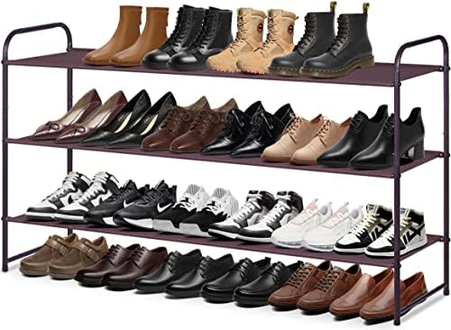 Misslo Long 3 Shoe Rack para Organizador de sapatos de armário Pilhas de sapatos de armazenamento de armazenamento