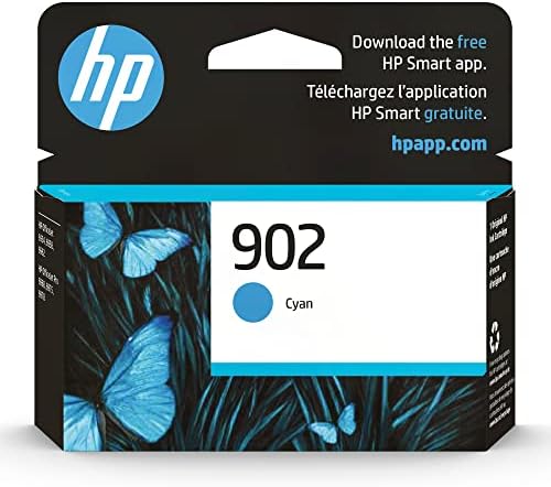 HP 902 Cartucho de tinta ciano | Trabalha com a HP OfficeJet 6950, 6960 Series, HP OfficeJet Pro