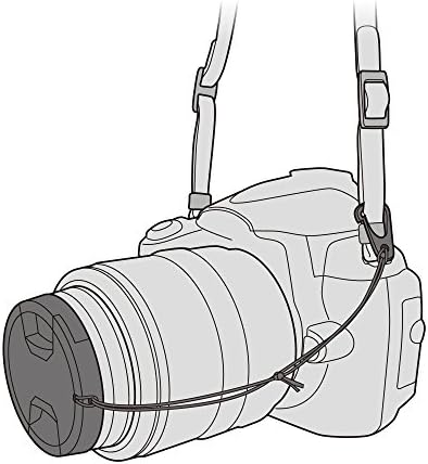 Hakuba ka-lcp37 tampa de lente, tampa de proteção da lente, 1,5 polegadas, gancho anti-queda incluído