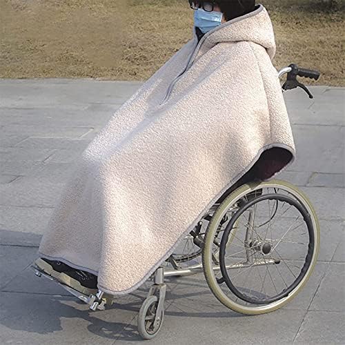Manta de manta multiuso nclcpvo espessamento espessante, cadeira de rodas de rodas de rodas, cobertores de lã quente, mantenha a cobertura para pacientes idosos em clima frio, cobertor de joelho casual para joelho 401