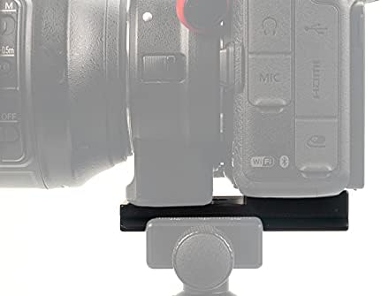 Placa de ponte fotográfica Hejnar para a câmera Nikon Z Series com adaptador FTZ feito nos EUA.