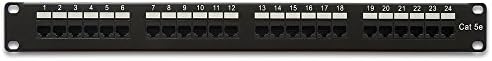 ACCL CAT.5E 110 PAINEL TIPO PAINEL 24PORT RACKMOUNT, 5 PACK