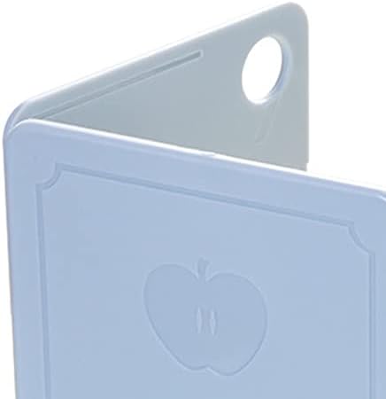 Placa de corte de cozinha dobrável, material de cozinha simples de piquetes de corte de plástico para piquenique