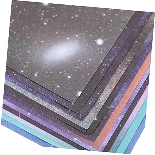 Excetty 600 folhas doze artes DIY Artes de origemi Aletos de origami Acessórios Galáxia de constelações