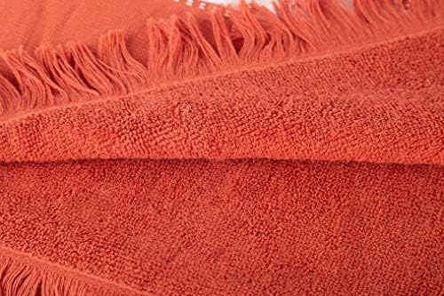 Bersuse algodão - Toalha turca Cascais - Towel Terry Peshtemal -35x67 polegadas, tijolo