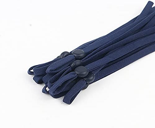 Irisgardenn 100pcs costura de costura faixa de borracha corda pendurada corda ajustável DIY 5mm Cordamento