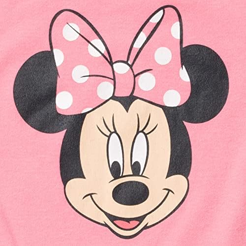 Disney Mickey Mouse Minnie Mouse Lion King Winnie The Pooh Baby Bodysuit e Hat 3 Peças Recém -nascido para