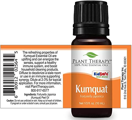 Terapia vegetal kumquat Óleo essencial 10 ml puro, não diluído, grau terapêutico