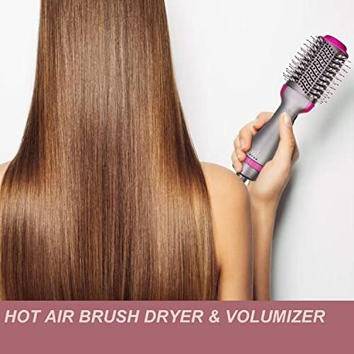Escova do secador de cabelo, escova de ar quente, escova de volumizador de secador de cabelo de íons negativos