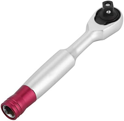 1/4 conjunto de soquetes + llave trinquete mini chet capa mini chave inglesa conjunto de fendas de fenda de fenda Kit de ferramenta de ferramenta para acessório de bicicleta de carro