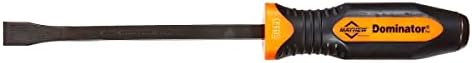 Mayhew Tools 14071 ou Dominator Pro 3 peças Pry Bar Conjunto, 12 , 17 e 25 Barras curvas, laranja