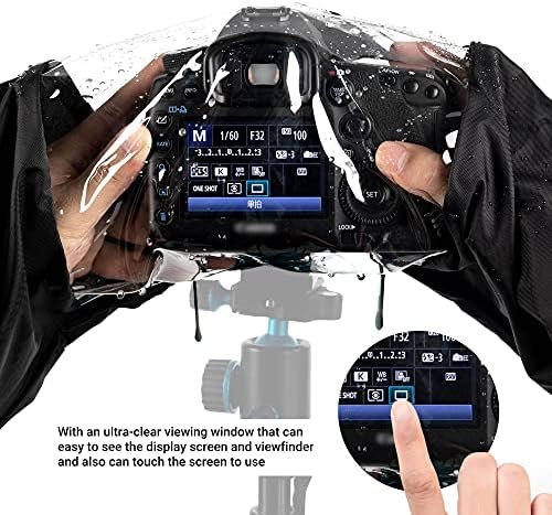 DSLR Minflorless Câmera de capa de capa de capa Protetor de prova de poeira para a Sony A7R v A7IV