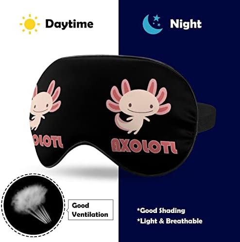 Máscara de sono axolotls